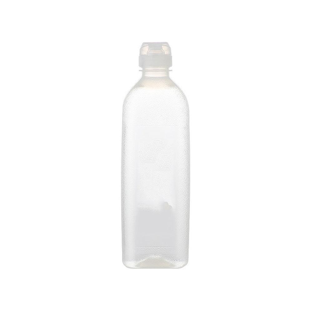 Set of 5 Squeeze Sauce & Oil Bottles - 1000ml & 500ml - No-Leak, Invertible, Transparent PVC - Brand Workwear