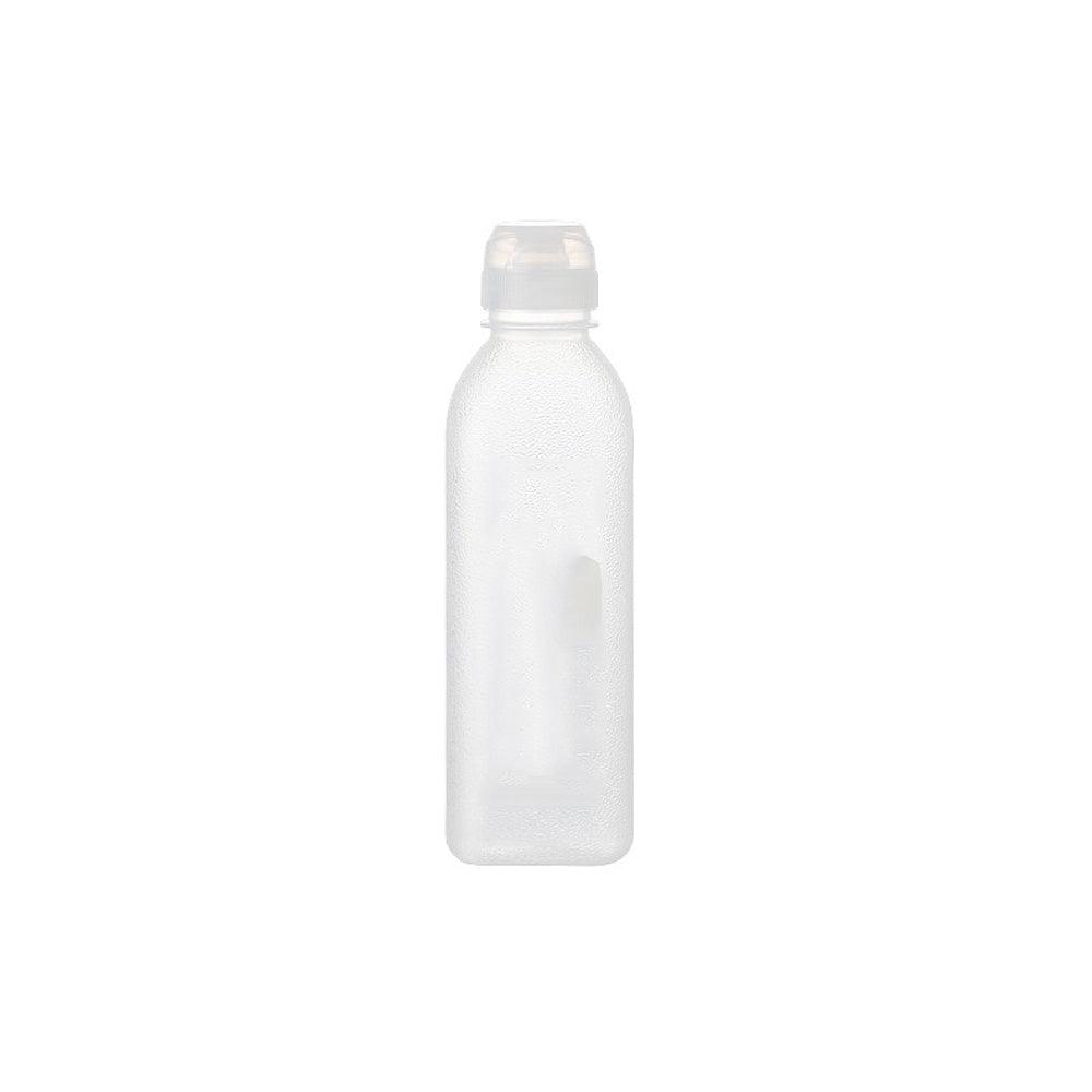 Set of 5 Squeeze Sauce & Oil Bottles - 1000ml & 500ml - No-Leak, Invertible, Transparent PVC - Brand Workwear